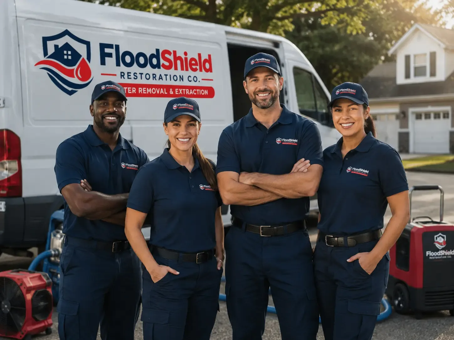 Flood Damage Restoration company in Winifrede, WV